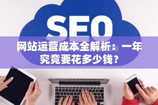网站运营成本全解析：一年究竟要花多少钱？